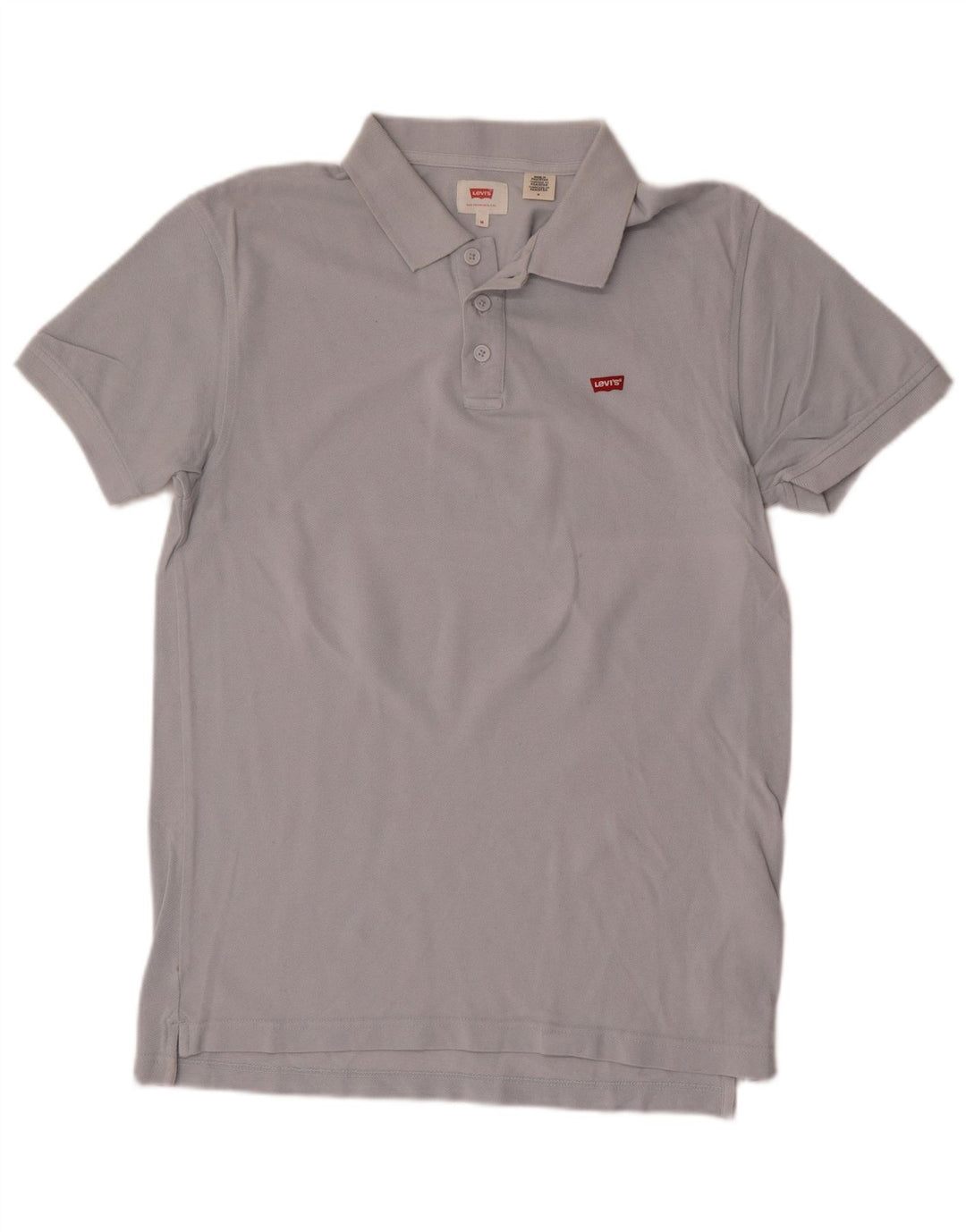 Camisa polo masculina Levi's médio azul algodão