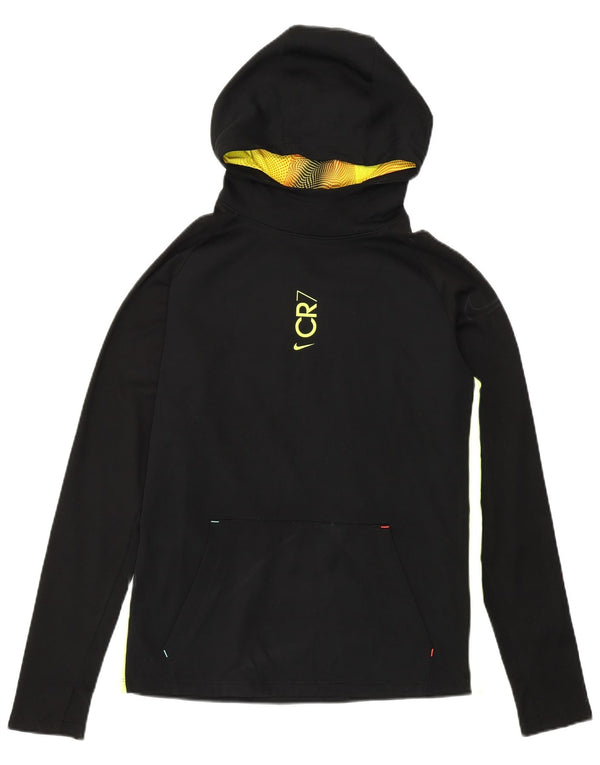 Nike Meninos Cristiano Ronaldo Hoodie Jumper 12-13 Anos Grande Preto Esportes