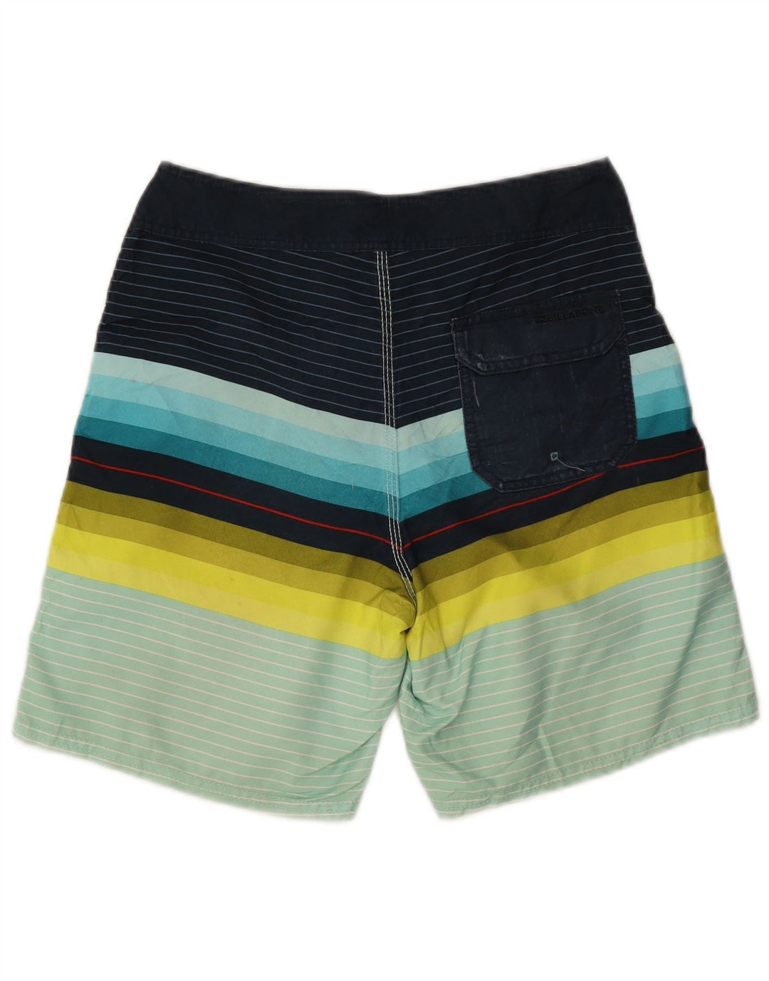 Calções de banho Billabong Boys 15-16 anos poliéster listrado multicolorido