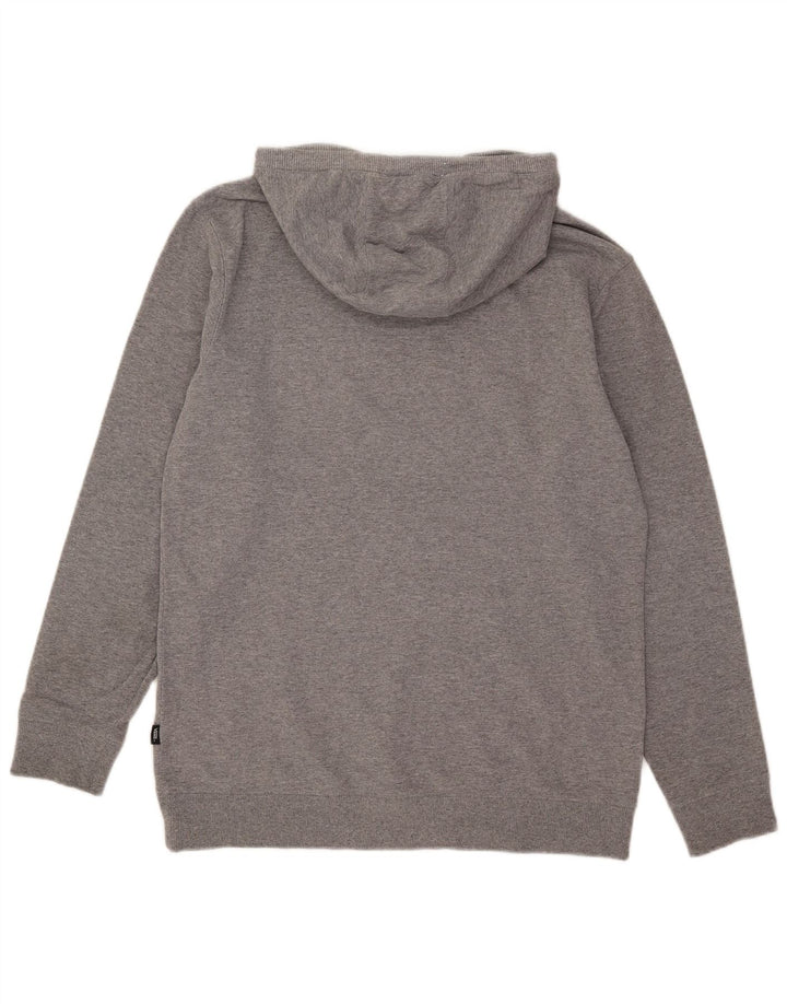 Vans Mens Graphic Hoodie Jumper Médio Cinza Flecked