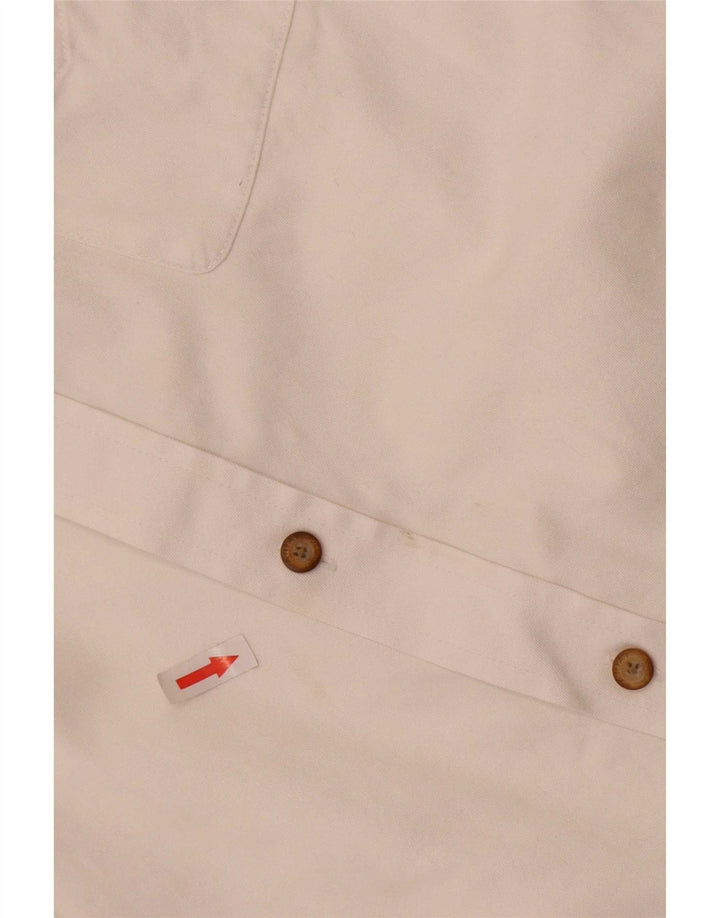 Camisa masculina Ariat 12-13 anos grande algodão branco