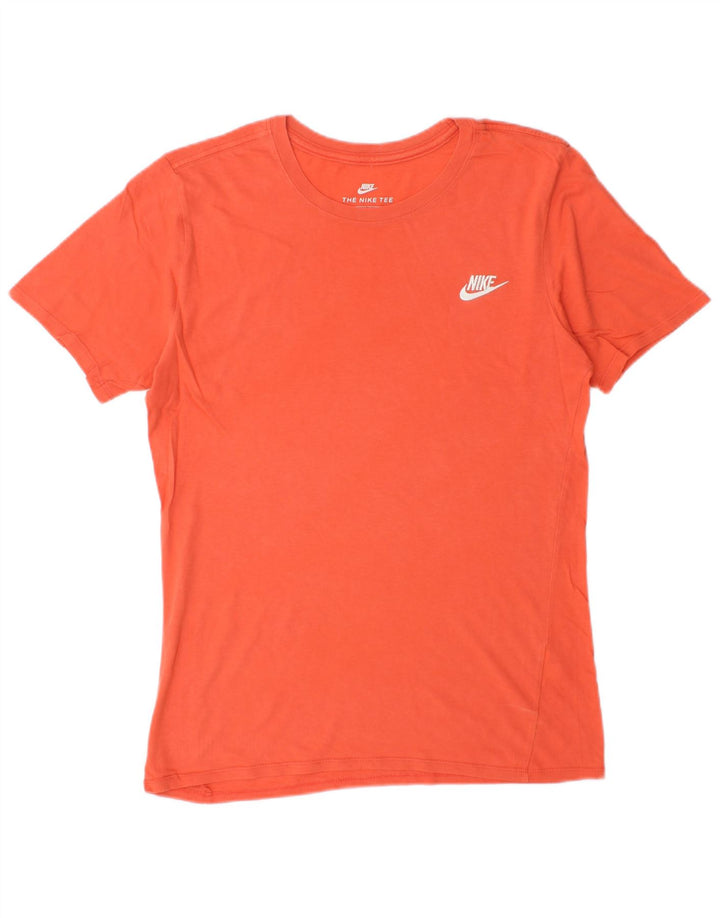 Camiseta Nike Masculina Athletic Cut Top Pequena Laranja