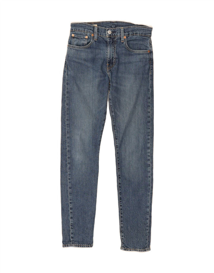 LEVI'S Womens 512 Slim Tapered Jeans W29 L32 Blue Cotton Vintage Levi's and Second-Hand Levi's from Messina Hembry 