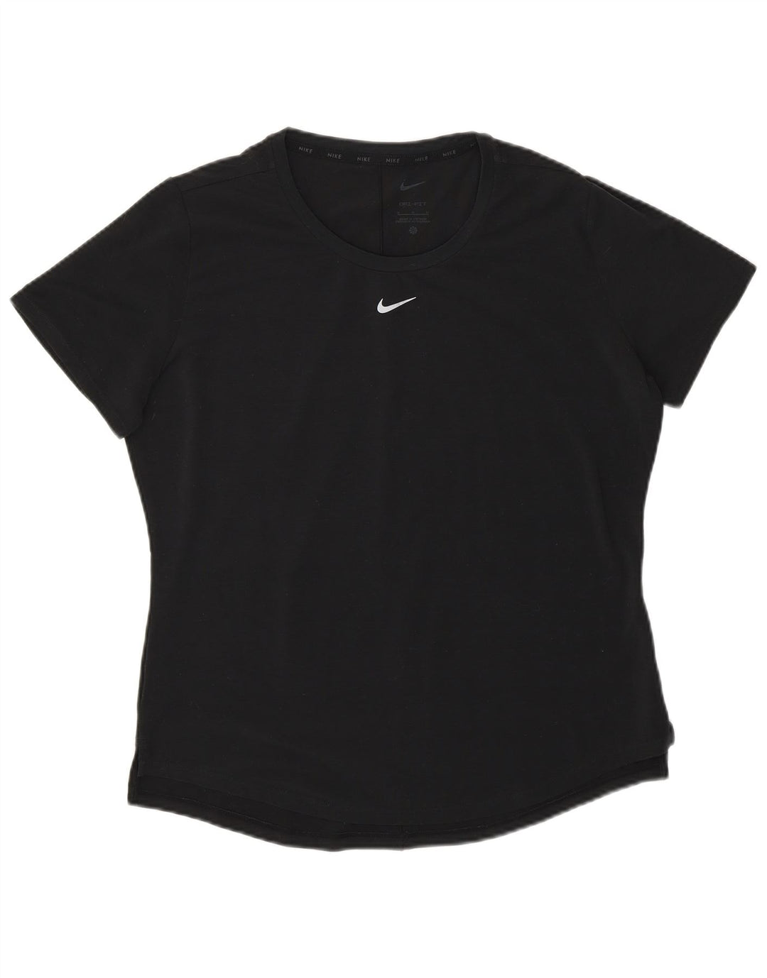 Camiseta Nike Feminina Dri Fit Top UK 14 Médio Preto