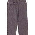 Calças cortadas femininas Marks & Spencer UK 10 pequenas W28 L25 azul