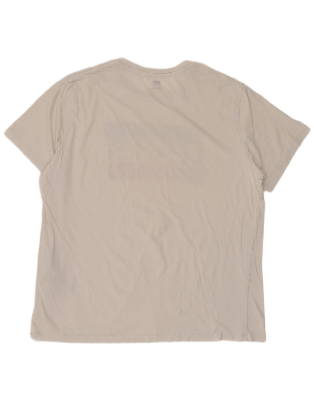 Camiseta gráfica masculina Levi's Top XL algodão branco