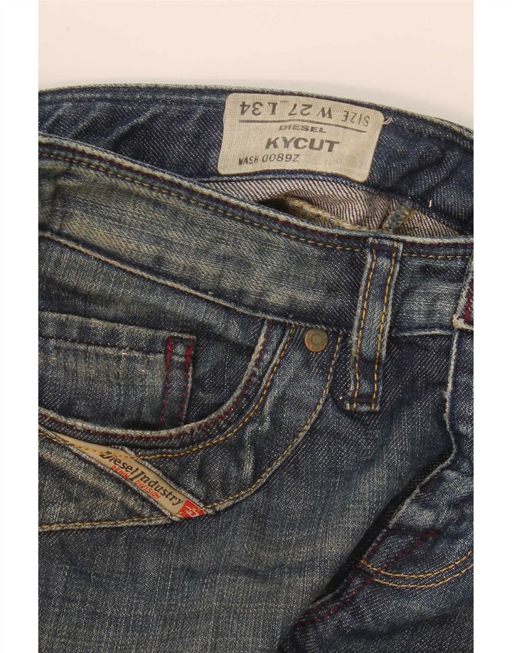 Jeans feminino diesel Kycut reto W27 L30 azul