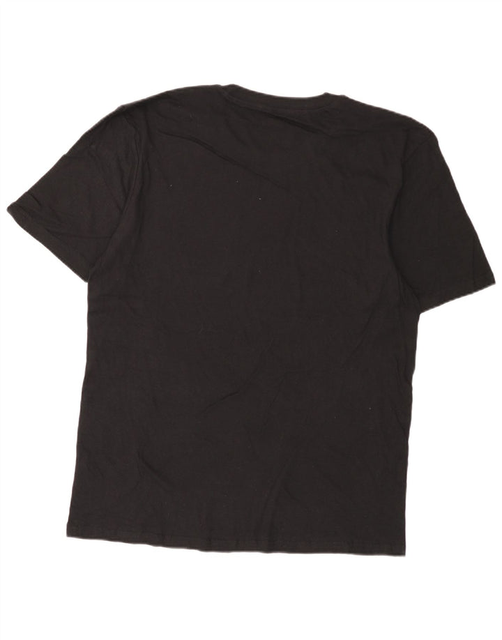 Camiseta masculina Nautica grande algodão preto
