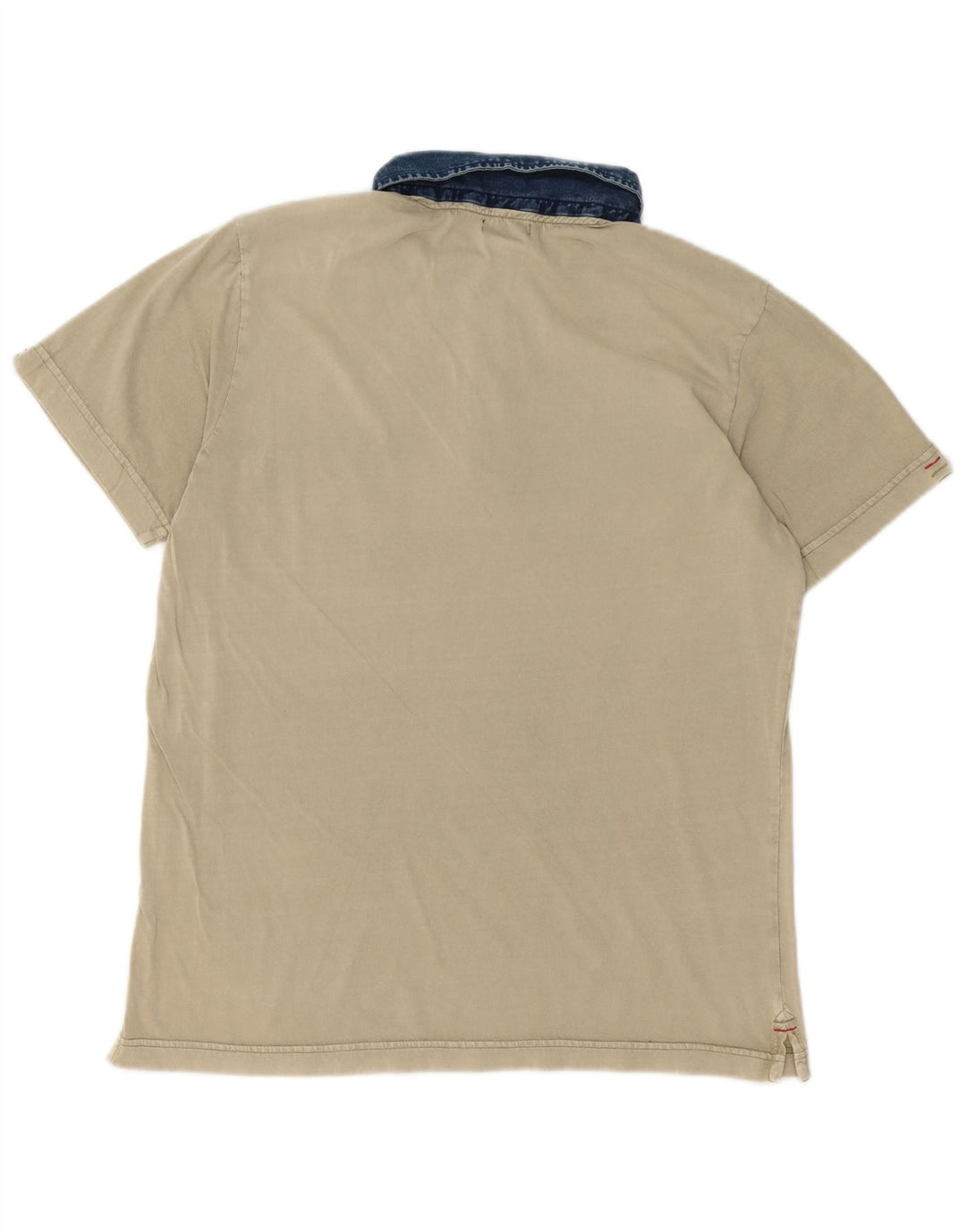 Camisa pólo gráfica masculina Marlboro Classics grande bloco colorido verde