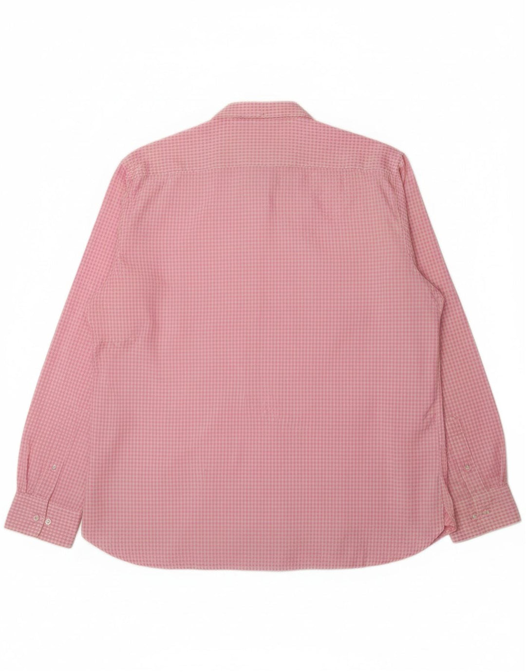 Camisa masculina FRENCH CONNECTION 2XL algodão guingão rosa