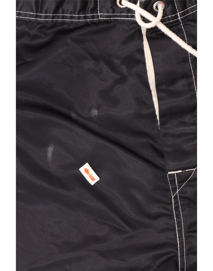 Sundek Mens Natação Shorts Grande Nylon Preto