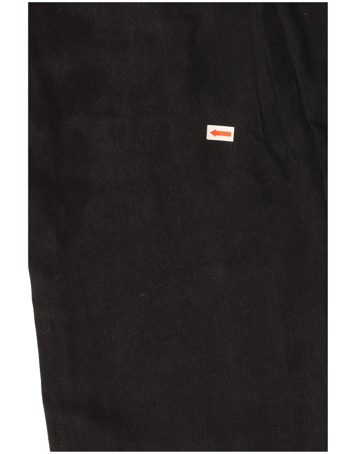 LEVI'S Masculino 501 Straight Jeans W29 L32 Algodão Preto