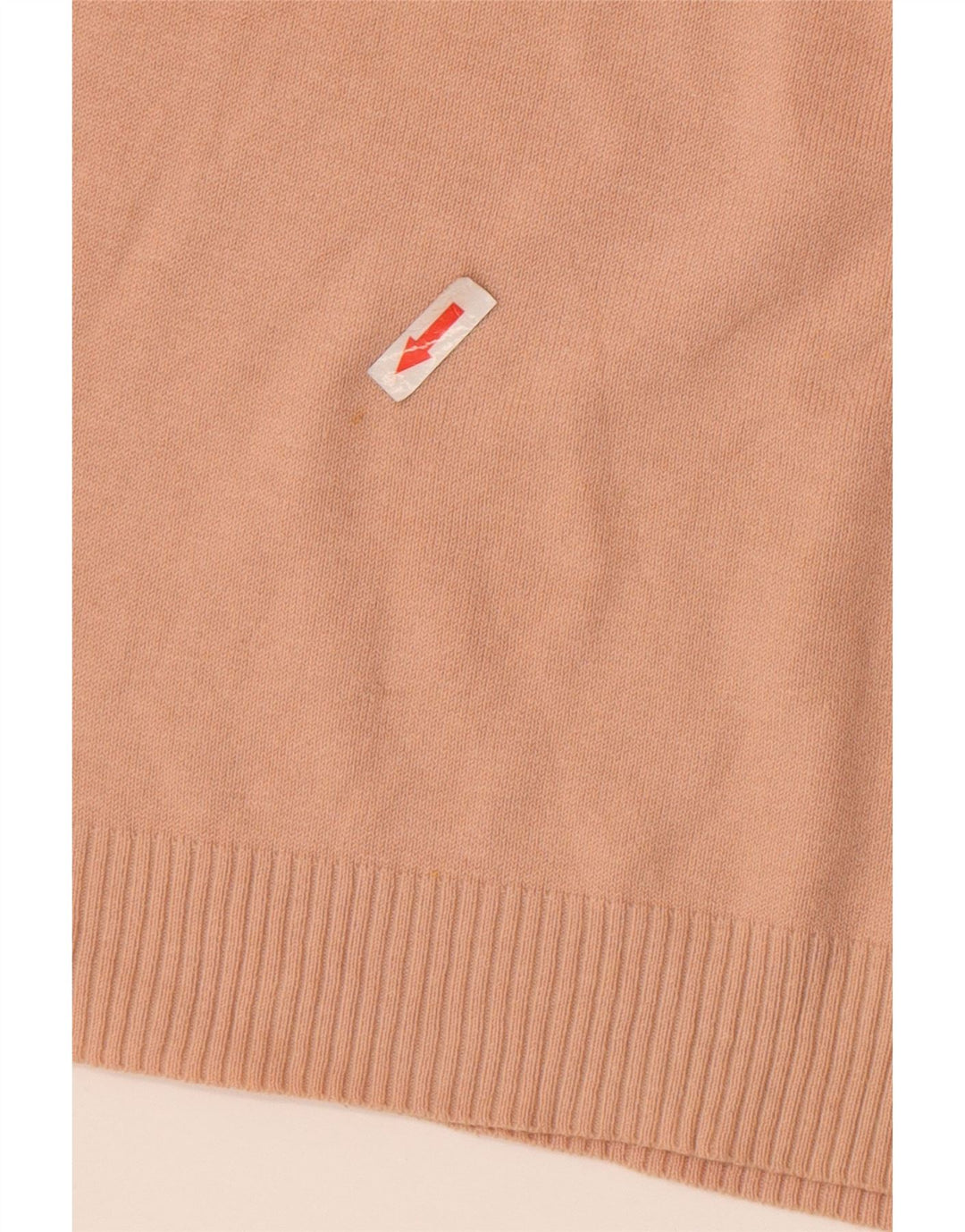 Zara Suéter feminino cropped com decote em V Reino Unido 12 rosa médio