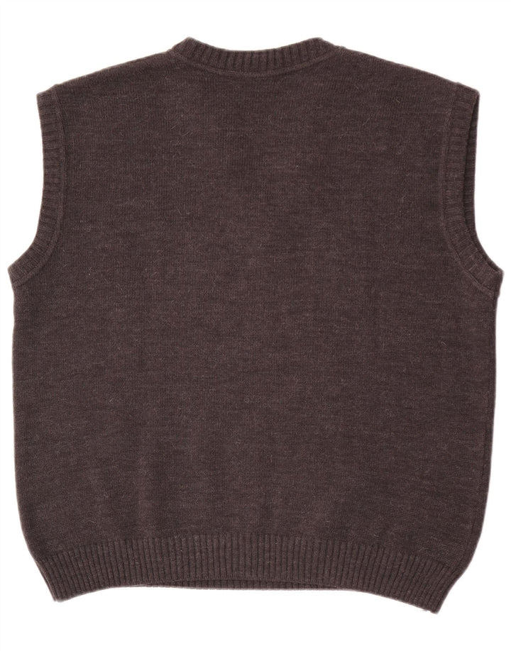 Castello Mens Vest Tank Top EU 50 Poliacrílico Cinza Médio