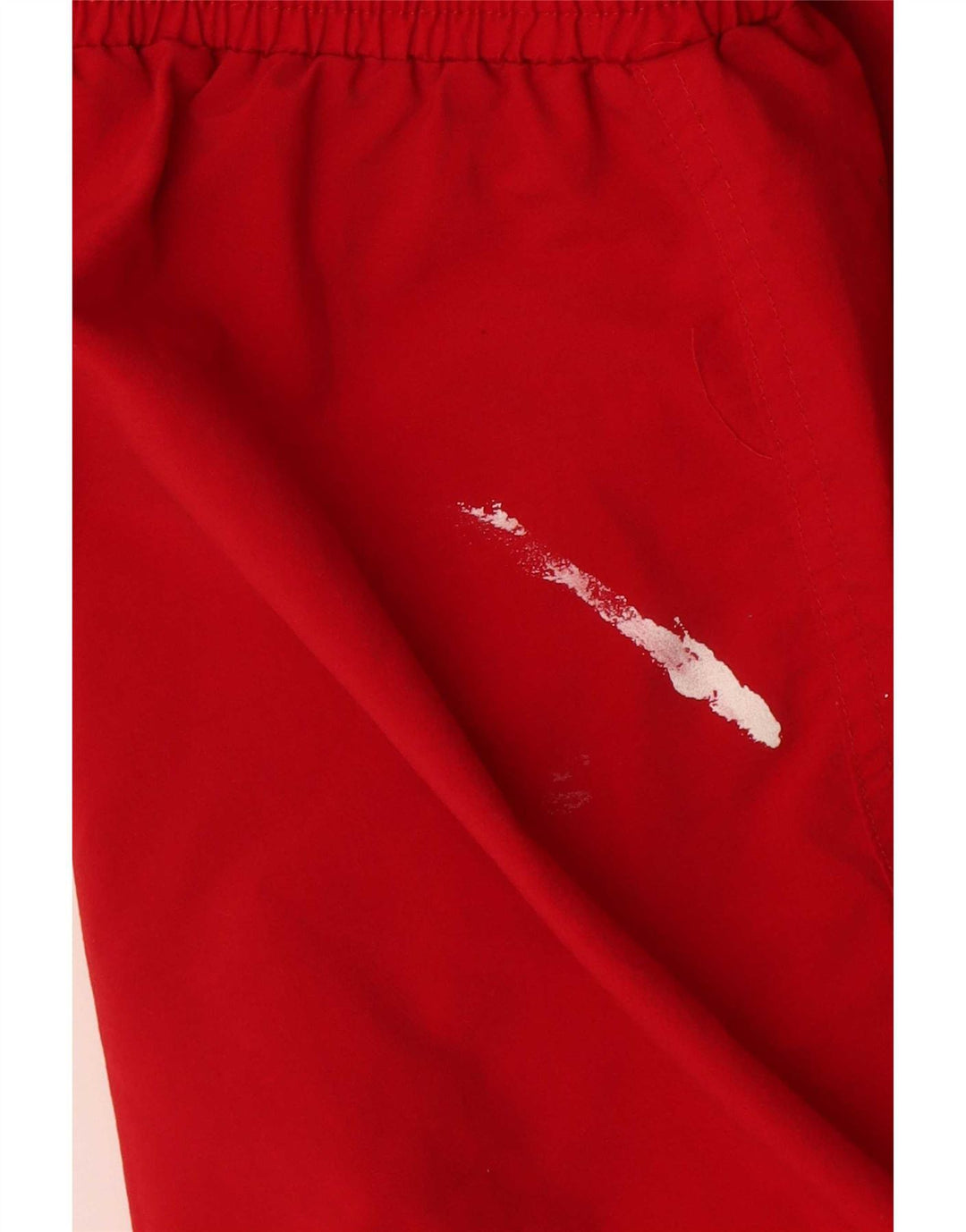 Adidas Mens Treino Calças Joggers Grande Poliéster Vermelho