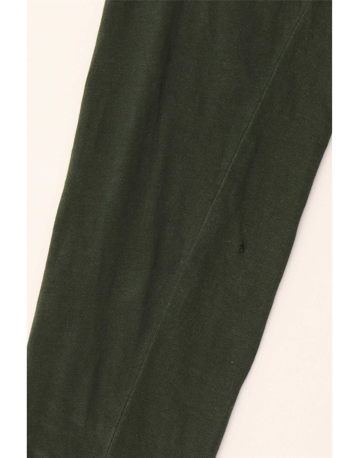 Jack & Jones Camiseta masculina gráfica manga comprida pequena verde
