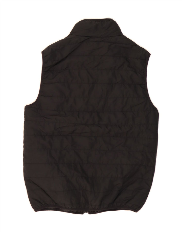 CHAPS Womens Padded Gilet UK 10 Small Black Polyester Vintage Chaps and Second-Hand Chaps from Messina Hembry 