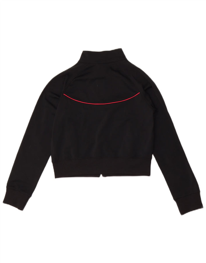 Jaqueta Nike Girls Crop Tracksuit Top 10-11 Anos Médio Preto Poliéster