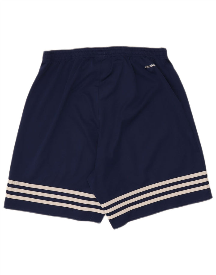 Adidas Masculino Climalite Sport Shorts Médio Azul Marinho Poliéster