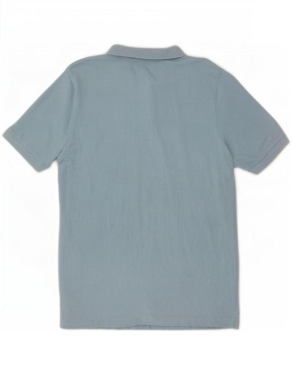 Camisa polo masculina Kappa algodão azul médio
