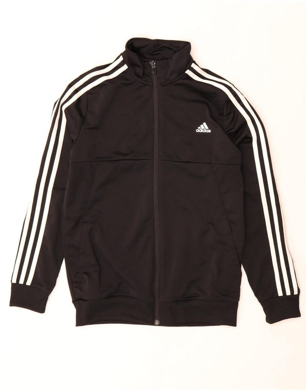 Casaco de treino Adidas Boys Climalite 13-14 anos preto poliéster