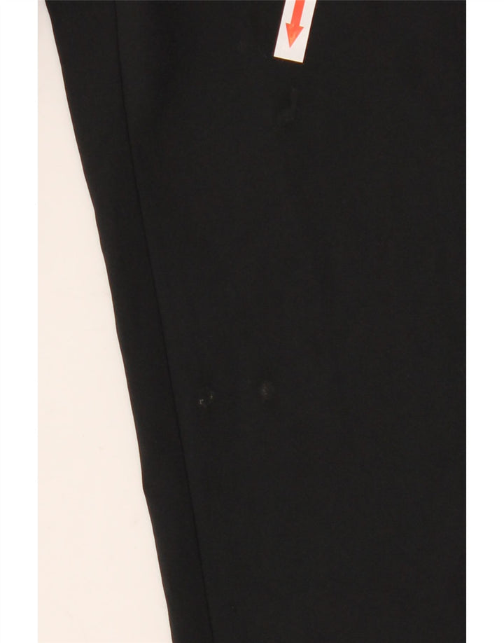 Adidas Mens Slim Chino Calças W38 L32 Poliéster Preto
