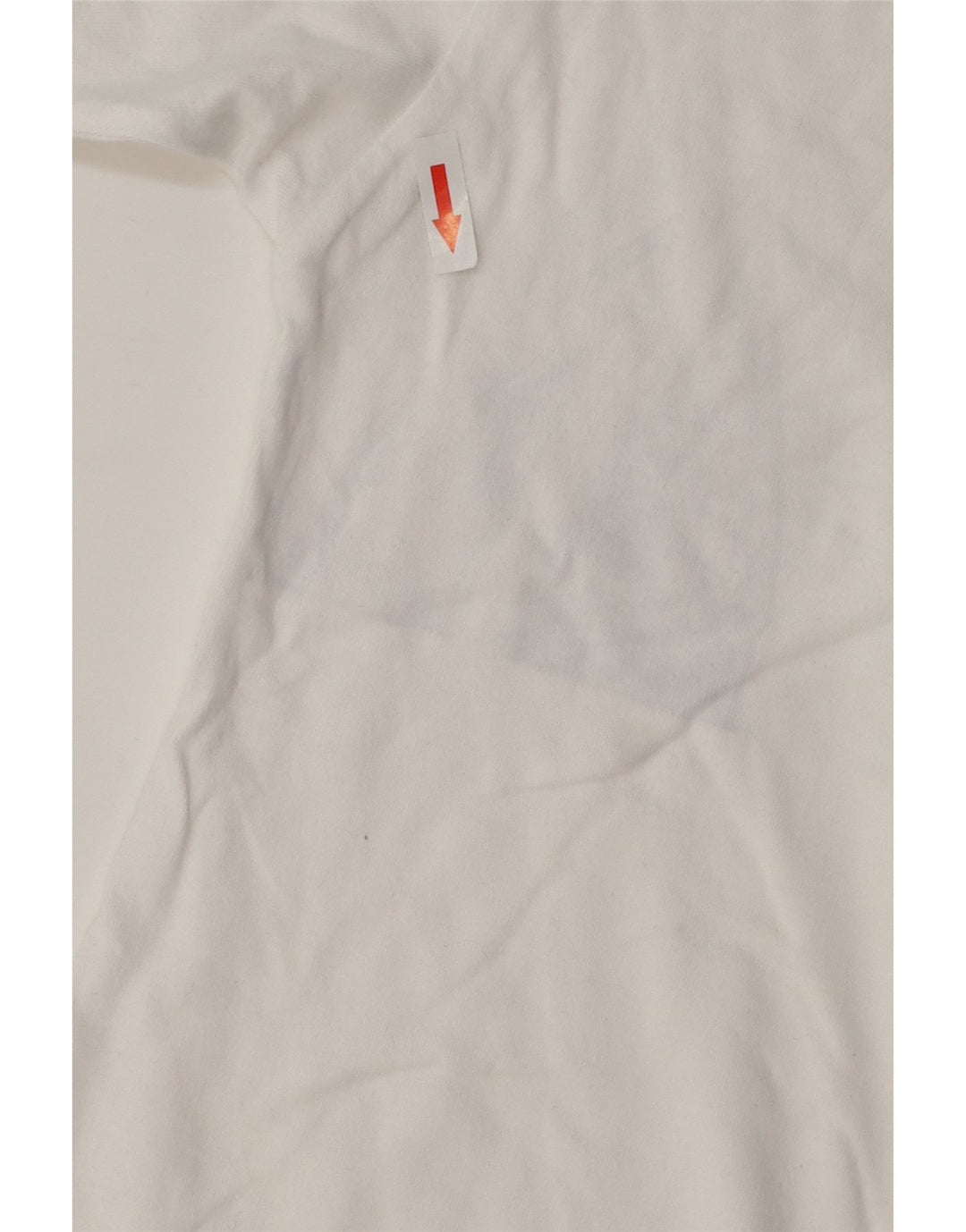 Camiseta gráfica masculina Kappa Top médio algodão branco