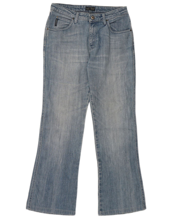 Armani feminino bootcut jeans W30 L29 algodão azul