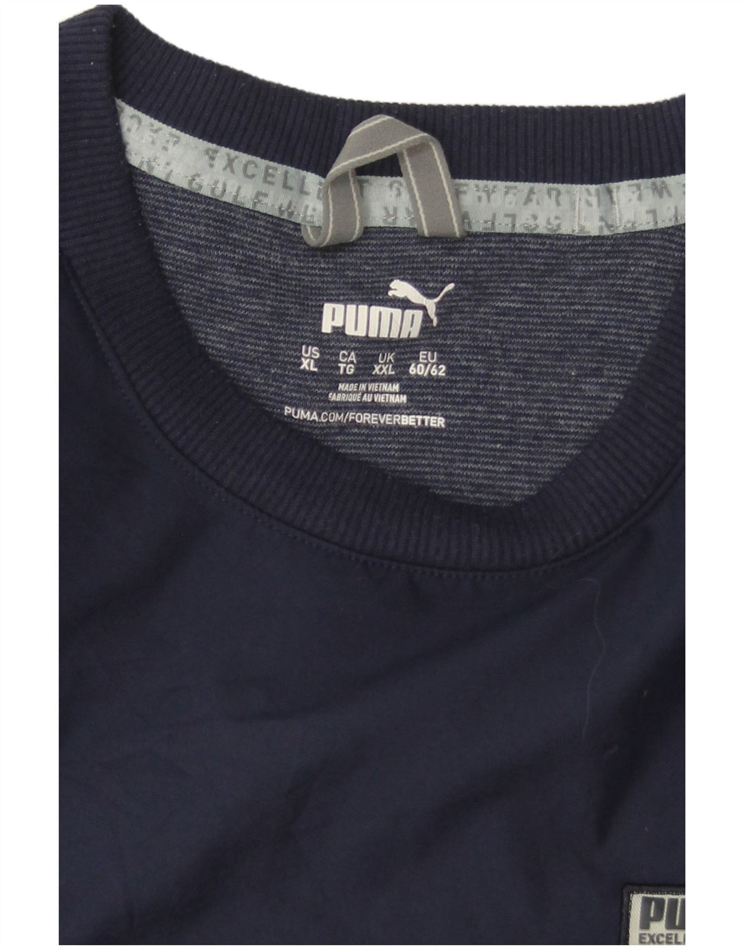 PUMA moletom masculino jumper 2XL azul marinho