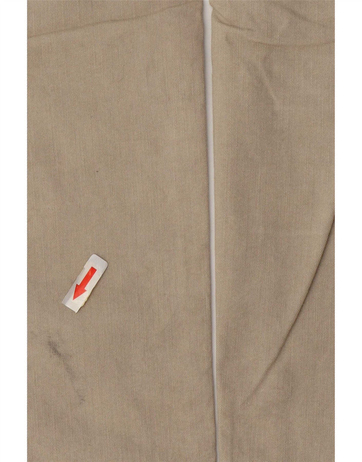 Gas Womens Slim Jeans W28 L32 Algodão Bege