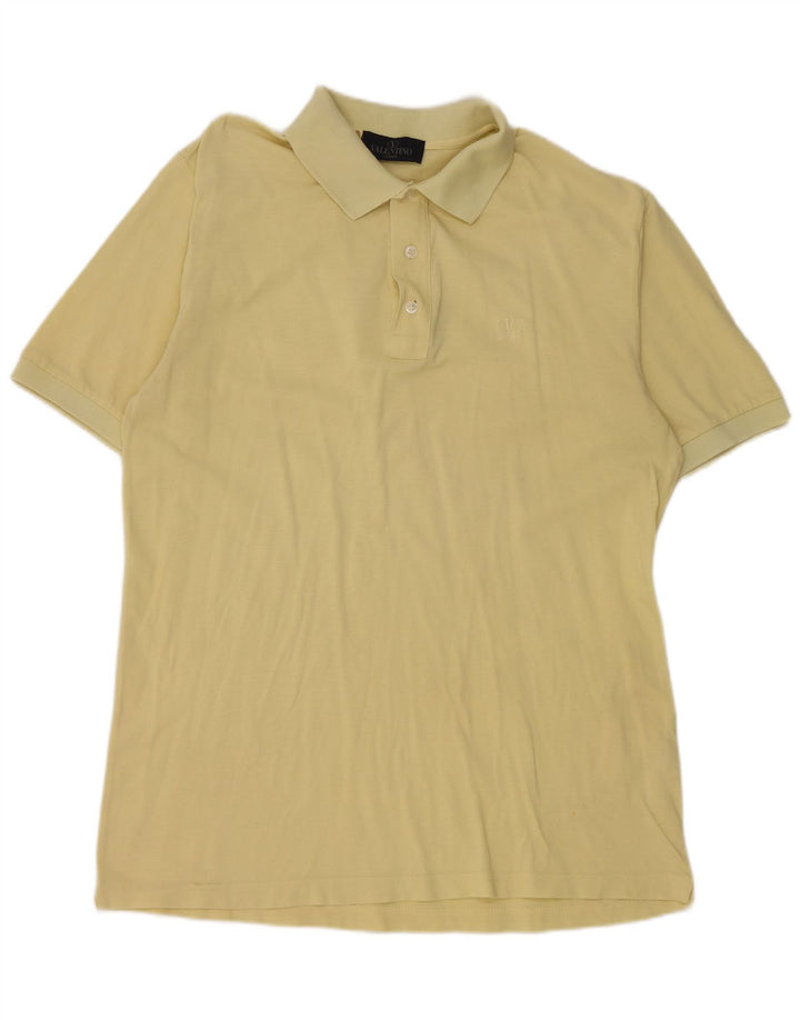 Camisa polo masculina Valentino IT 54 2XL amarela