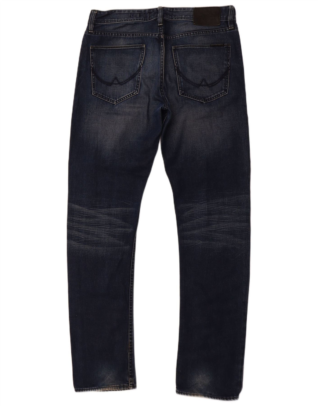 Jeans soltos masculinos SUPERDRY W32 L34 algodão azul