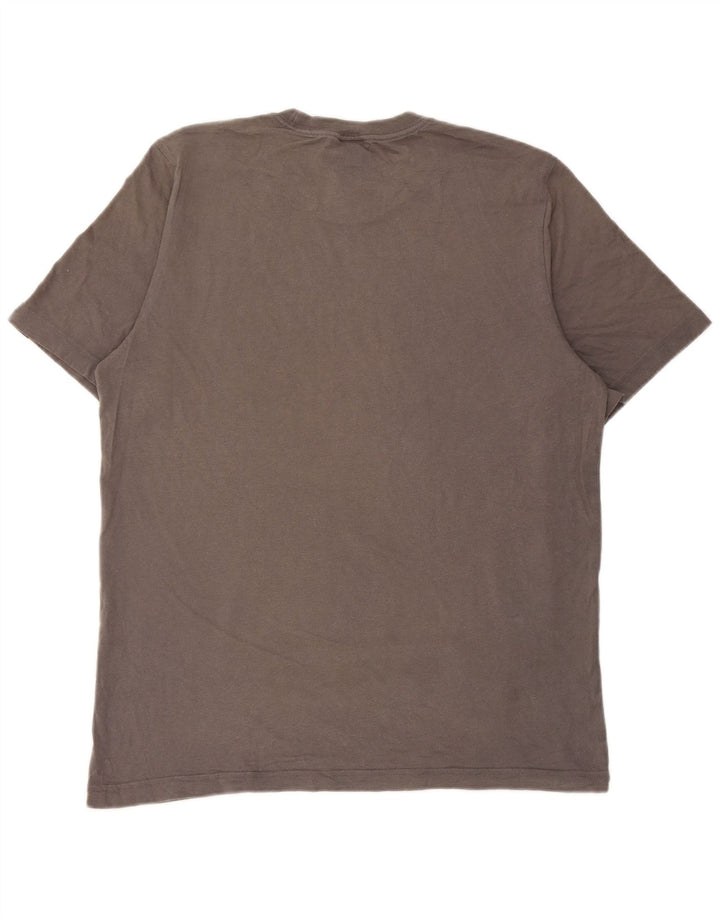 Camiseta Adidas Masculina Graphic Top Cinza Médio Algodão
