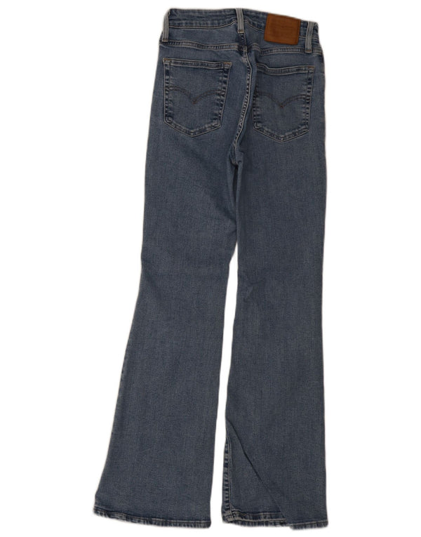 Calça jeans feminina Levi's 726 Flared W26 L30 azul algodão