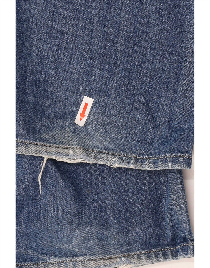 Jeans retos masculinos Diesel W34 L34 algodão azul