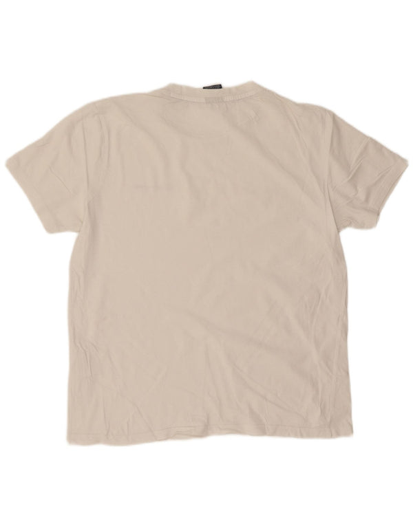 Camiseta masculina Champion de algodão branco médio