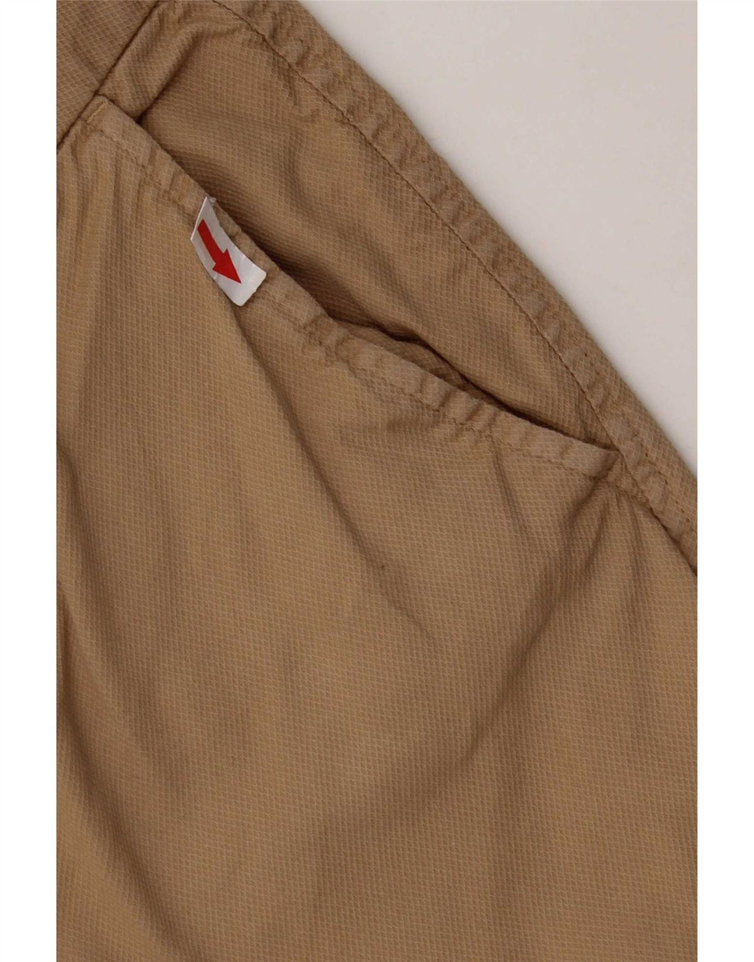 Calças cortadas femininas Benetton W30 L23 bege
