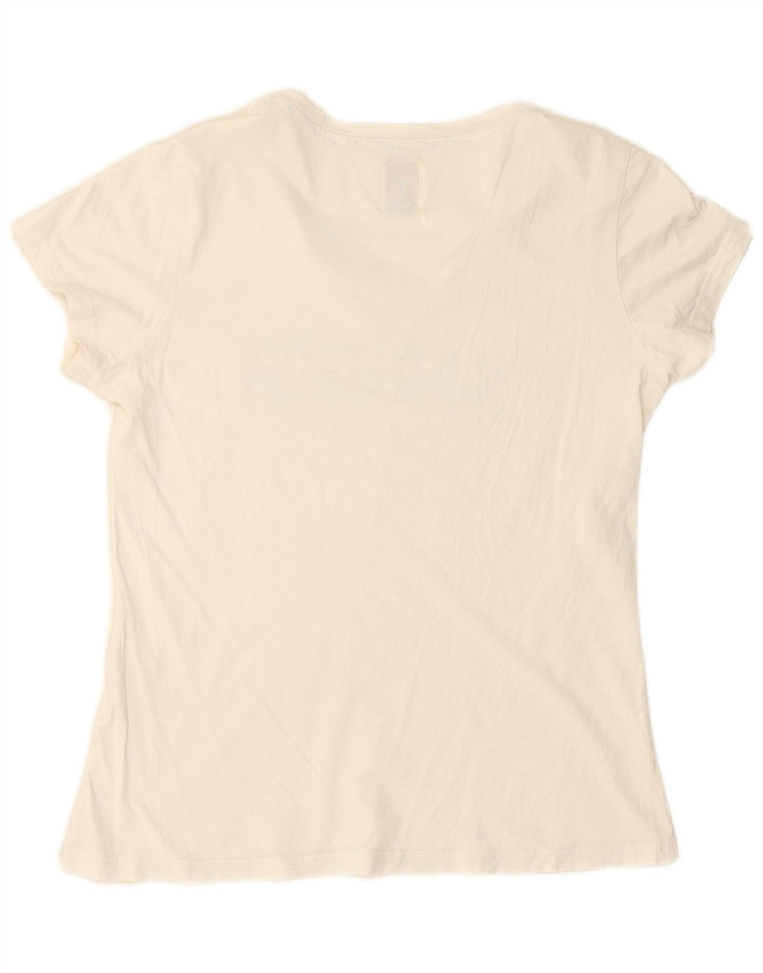 Camiseta feminina CHAMPION Heritage Fit com estampa gráfica UK 18 XL branca