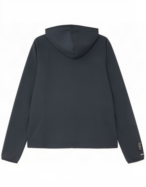 Jaqueta feminina de lã com capuz The North Face UK 12 poliéster cinza médio