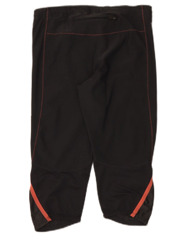 Calça Nike Dri Fit Capri Feminina UK 14 Médio Preto Poliéster