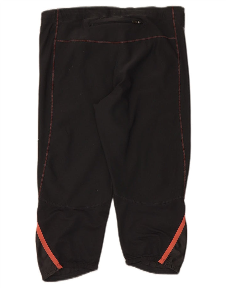 Calça Nike Dri Fit Capri Feminina UK 14 Médio Preto Poliéster