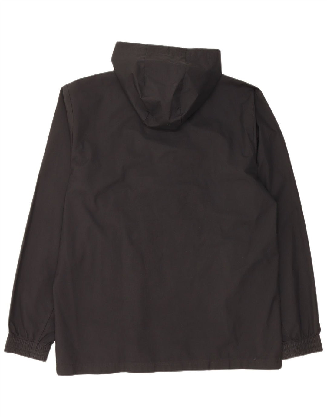 ADIDAS Mens Hooded Rain Jacket UK 38 Médio Preto Poliéster