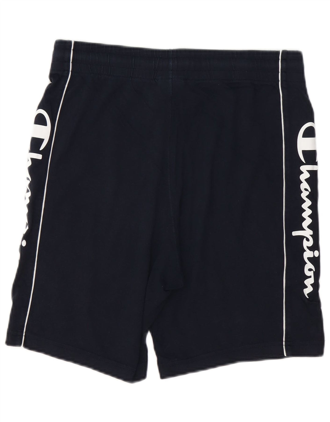 Shorts esportivos gráficos masculinos CHAMPION pequenos azul marinho