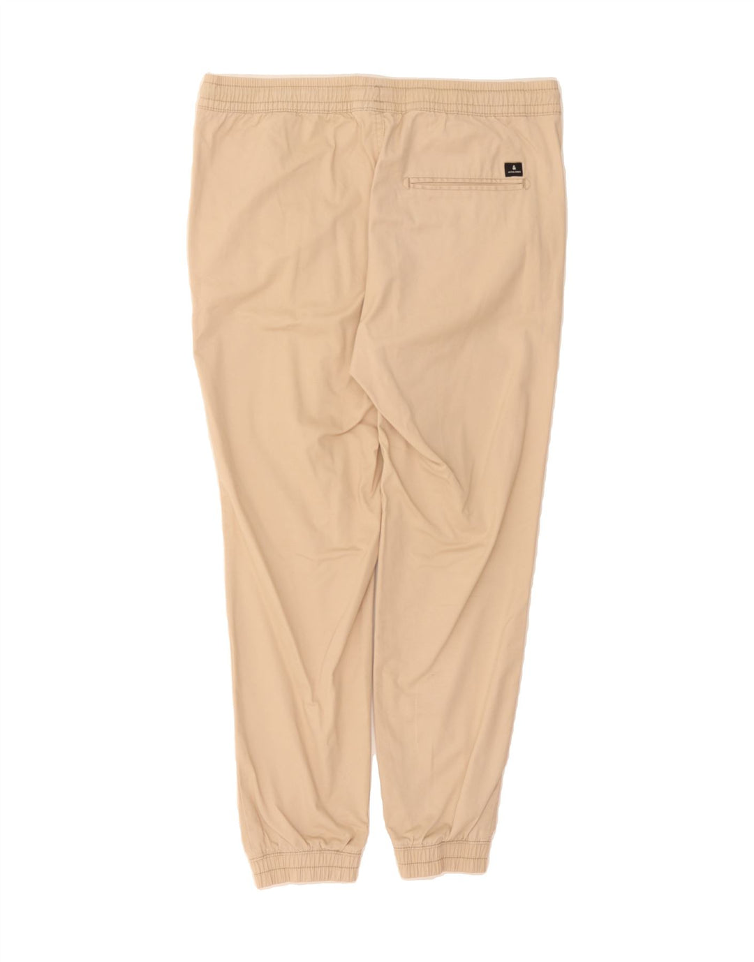 JACK & JONES Mens Joggers Cropped Trousers Small W32 L26 Beige Vintage Jack & Jones and Second-Hand Jack & Jones from Messina Hembry 