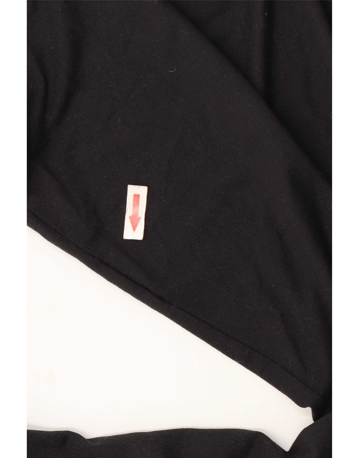 Calvin Klein Masculino com zíper e gola pulôver agasalho pequeno azul marinho poliéster