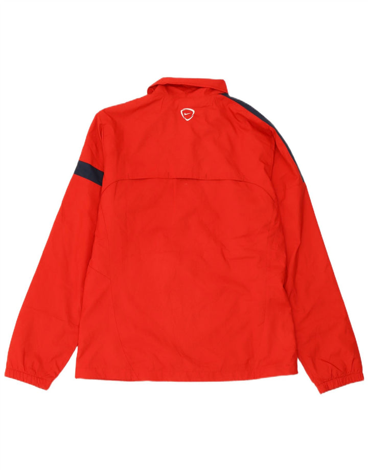 Jaqueta Nike Masculina Treino Top Grande Poliéster Colorblock Vermelho