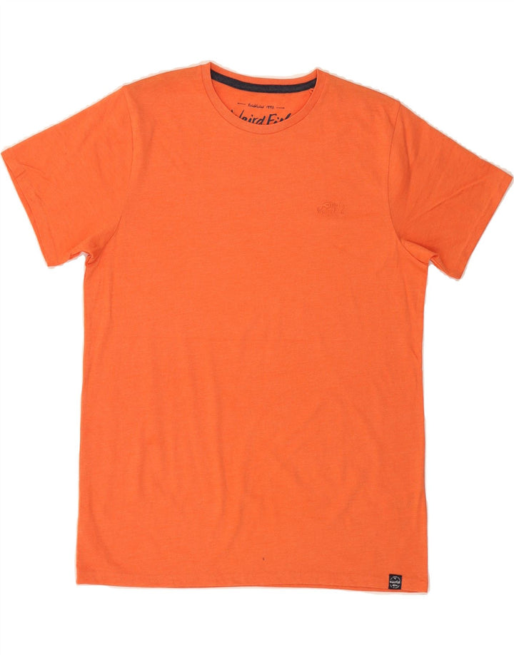 WEIRD FISH Mens T-Shirt Top Medium Orange Cotton Vintage Weird Fish and Second-Hand Weird Fish from Messina Hembry 