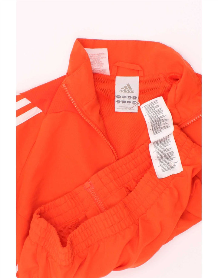 Jaqueta Adidas Meninos Treino Top 3-4 Anos Laranja Poliéster