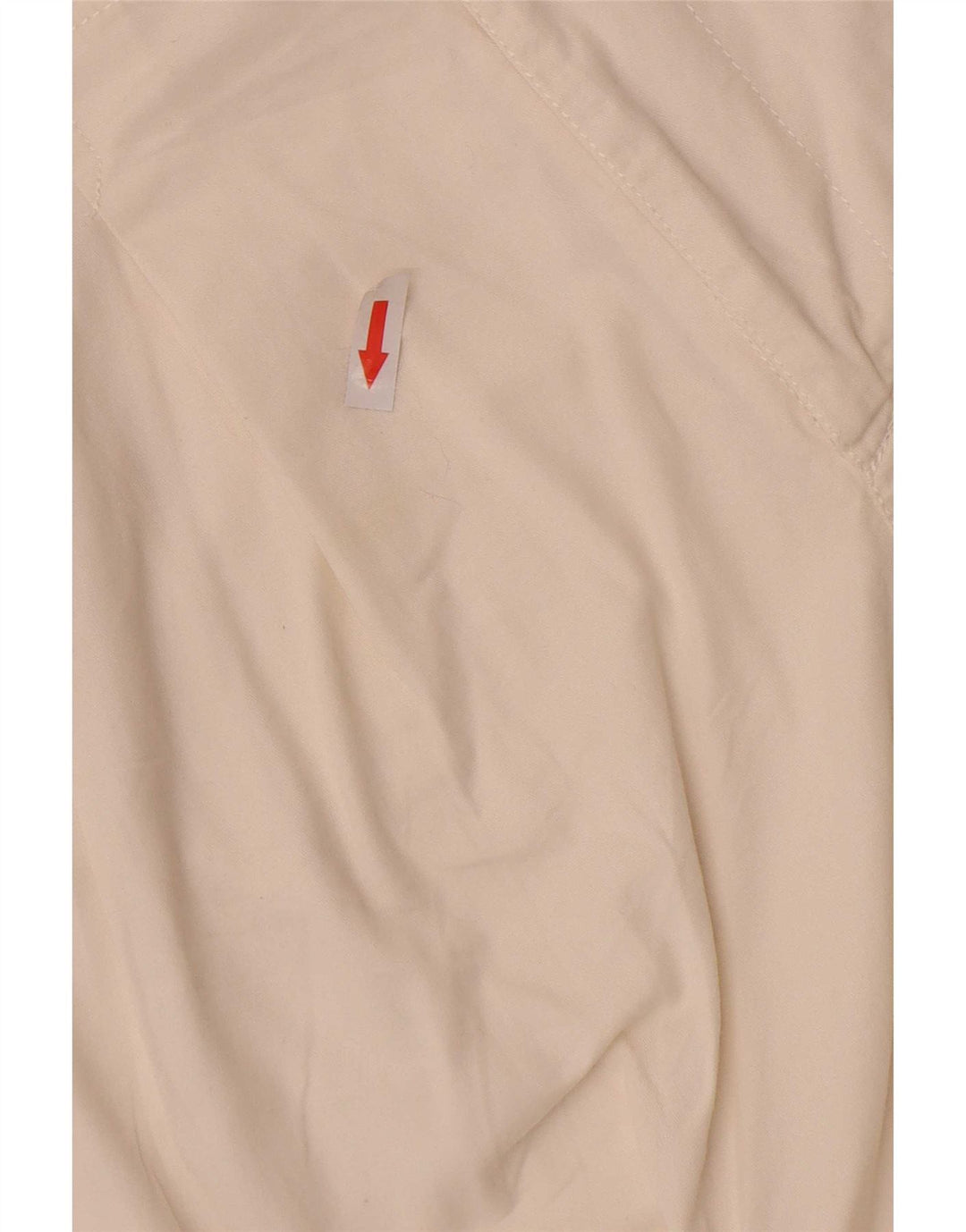 Shorts Chino feminino vintage de cintura alta médio W28 branco