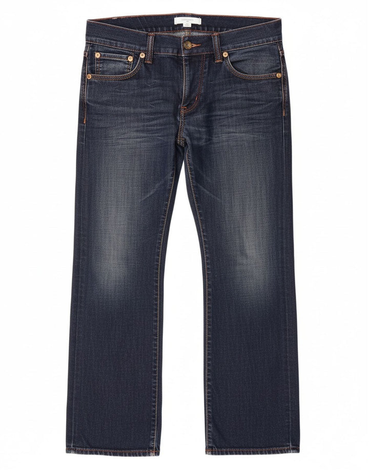 Jeans TOMMY HILFIGER feminino Rogar Bootcut W32 L32 azul algodão